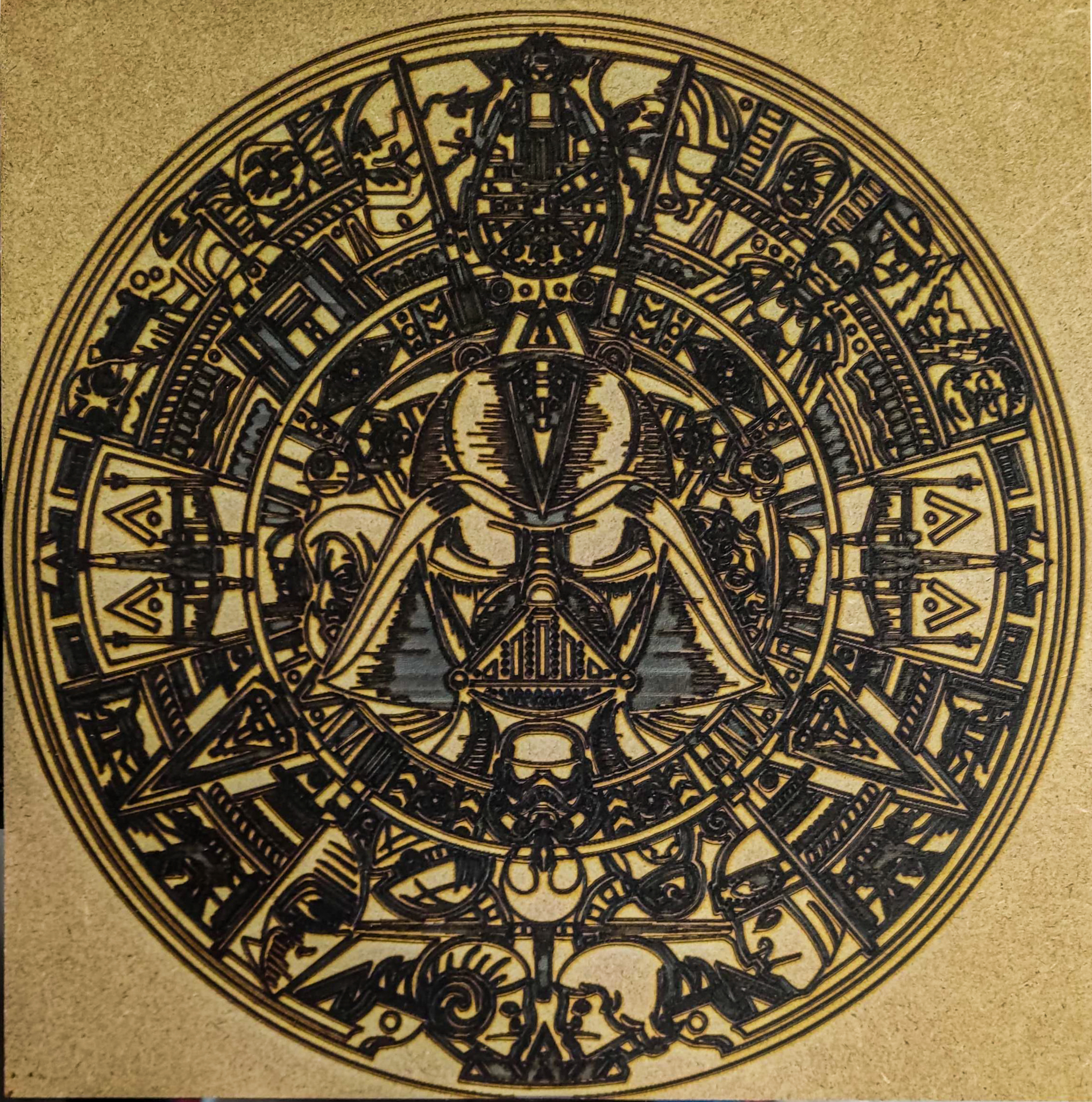 laser engraving example